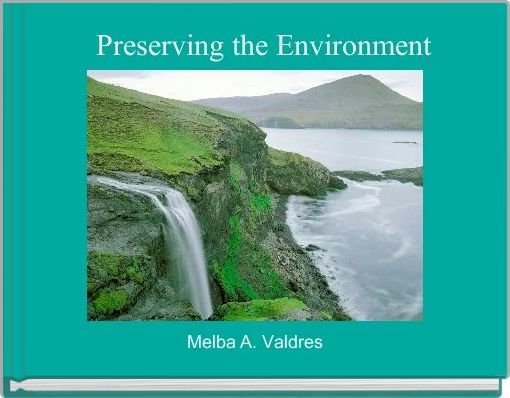Front cover of ' Preserving the Environment' 