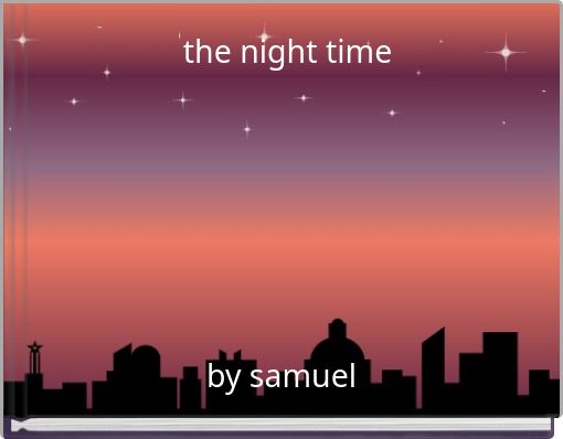 Front cover of 'the night time' 