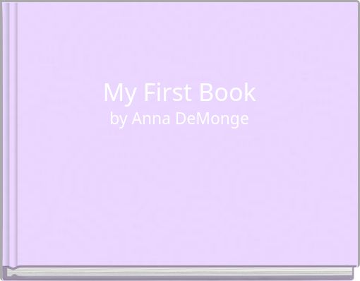 My First Book