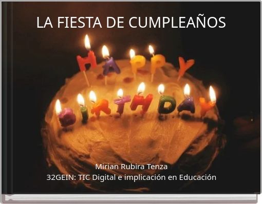 LA FIESTA DE CUMPLEAÑOS