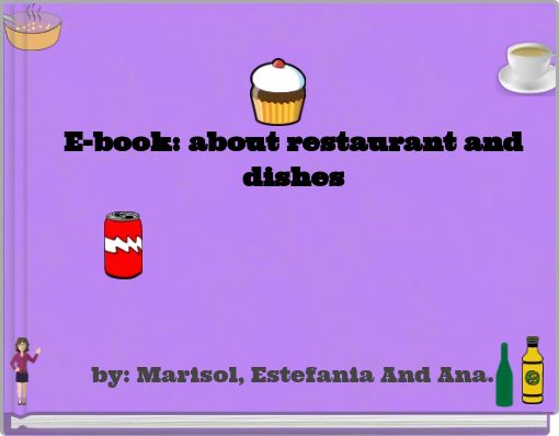 E-book: about restaurant and dishes