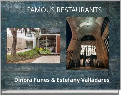 FAMOUS RESTAURANTS