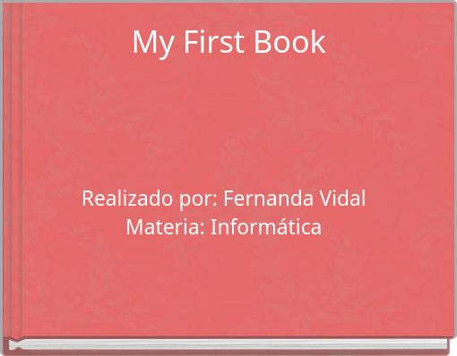 My First Book