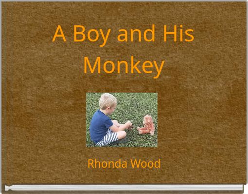 Front cover of 'A Boy and His Monkey' 