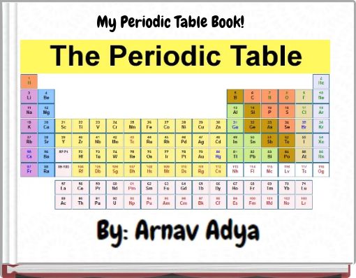 My Periodic Table Book!