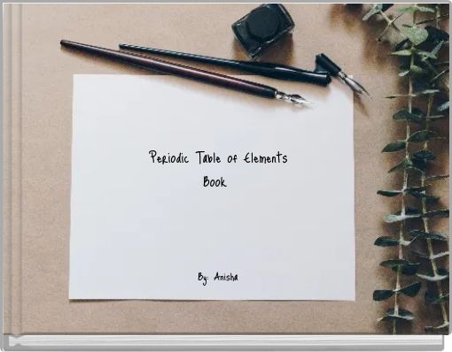 Periodic Table of Elements Book