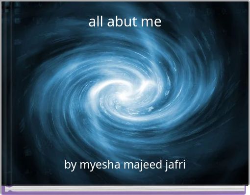 Front cover of 'all abut me' 