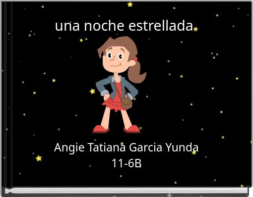 Front cover of 'una noche estrellada' 
