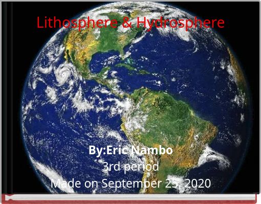 Lithosphere &amp; Hydrosphere