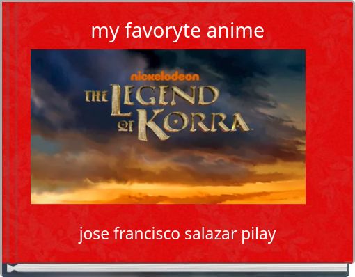 Front cover of 'my favoryte anime' 