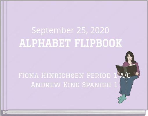 September 25, 2020 ALPHABET FLIPBOOK