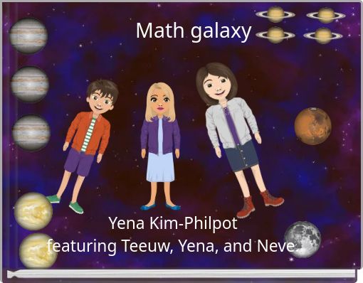 Front cover of 'Math galaxy' 