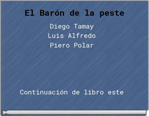 El Barón de la peste