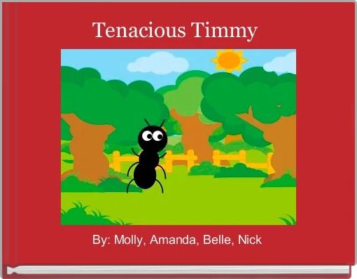 Front cover of 'Tenacious Timmy ' 