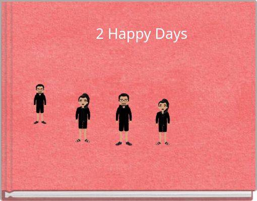 Front cover of '2 Happy Days' 