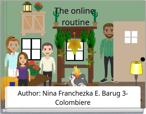Front cover of 'The online routine' 
