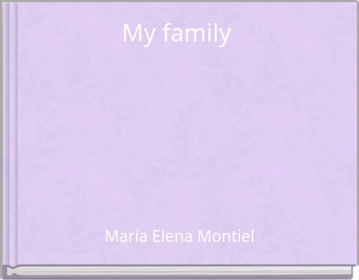 Book Cover for: My family