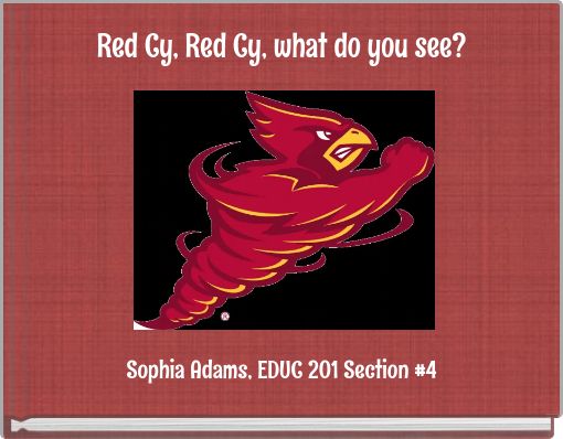 Red Cy, Red Cy, what do you see?