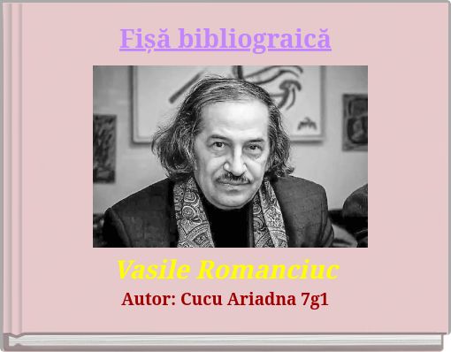 Fișă bibliograică