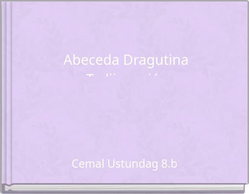 Abeceda Dragutina Tadijanovića