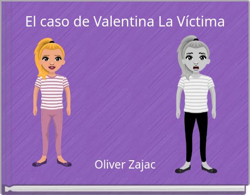 Front cover of 'El caso de Valentina La Víctima' 