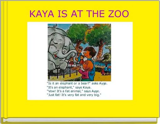 KAYA IS AT THE ZOO