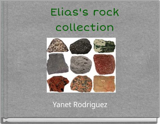 Elias's rock collection