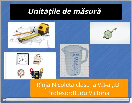 Unitățile de măsură