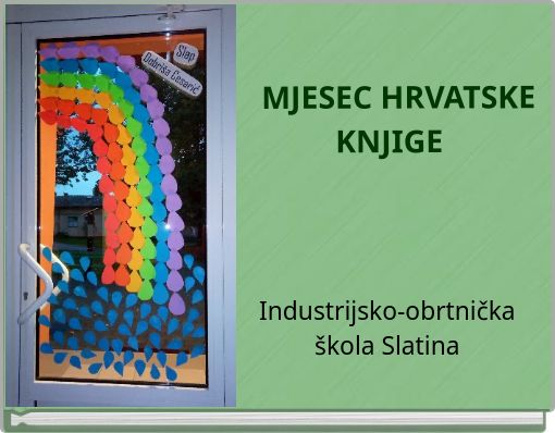 MJESEC HRVATSKE KNJIGE