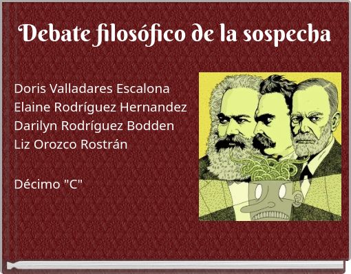 Debate filosófico de la sospecha