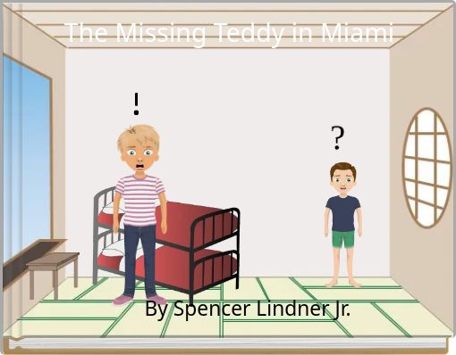 Front cover of 'The Missing Teddy in Miami' 