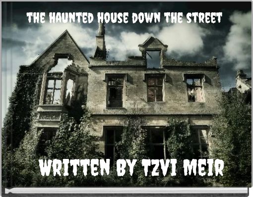Front cover of 'the haunted house down the street' 