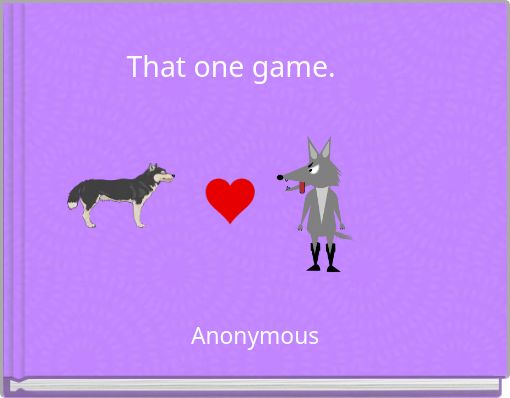 Front cover of 'That one game.' 