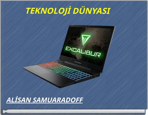 Front cover of 'TEKNOLOJİ DÜNYASI' 