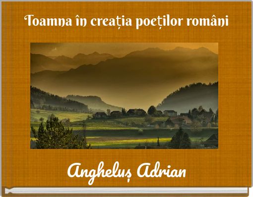 Toamna în creația poeților români