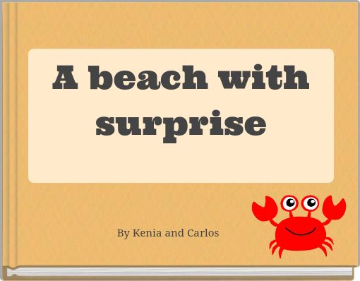 Front cover of 'A beach with surprise' 
