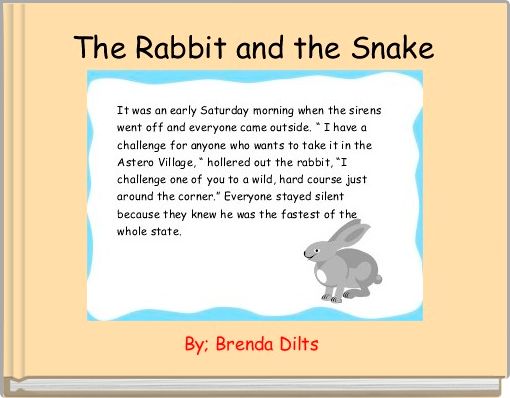 Front cover of 'The Rabbit and the Snake' 