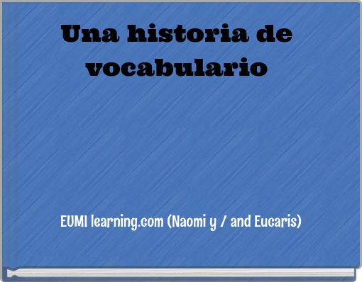 Una historia de vocabulario