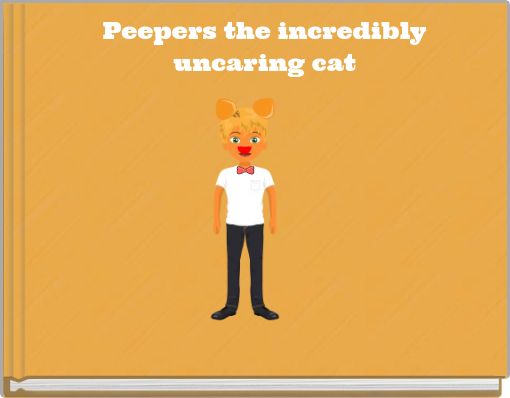 Peepers the incredibly uncaring cat