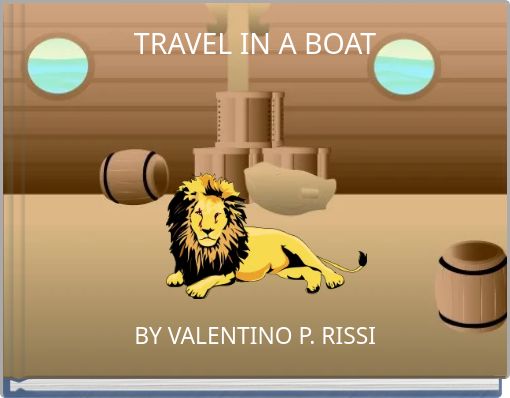 Front cover of 'TRAVEL IN A BOAT' 
