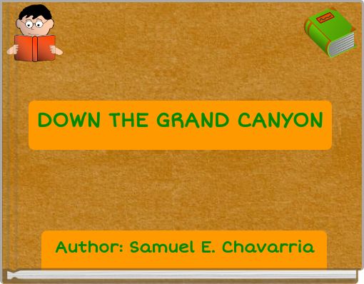 Front cover of 'DOWN THE GRAND CANYON' 