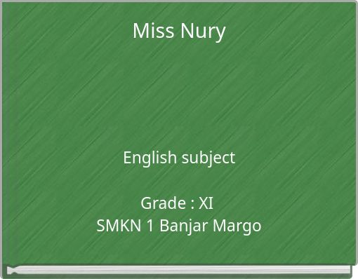 Miss Nury