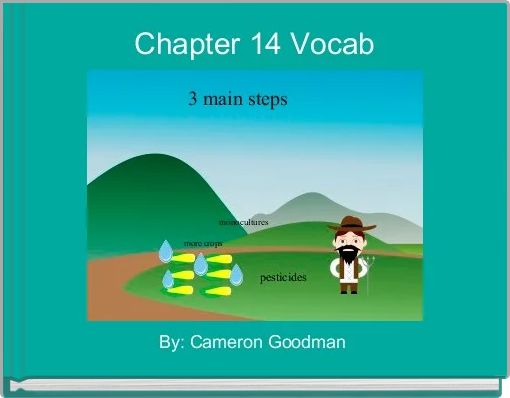 Front cover of 'Chapter 14 Vocab' 