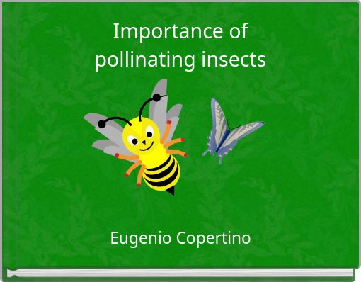 Front cover of 'Importance of pollinating insects' 