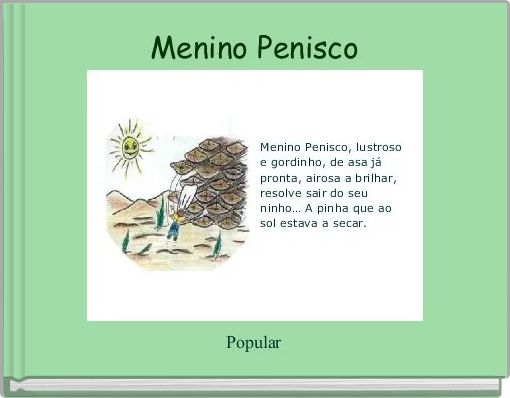 Front cover of 'Menino Penisco' 