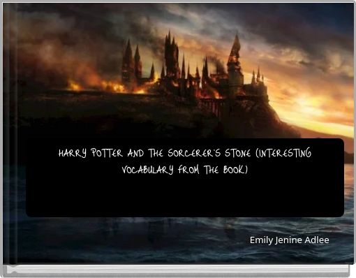 Front cover of 'HARRY POTTER AND THE SORCERER'S STONE (INTERESTING VOCABULARY FROM THE BOOK)' 