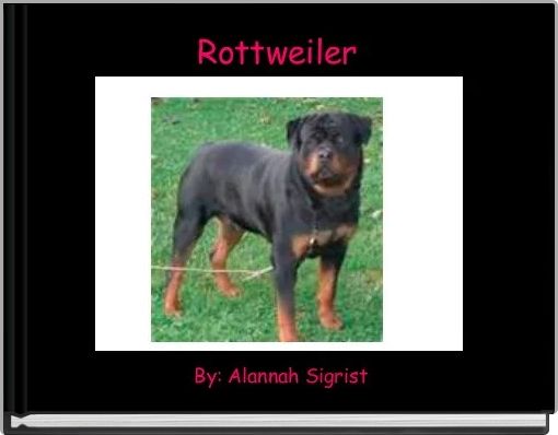 Front cover of ' Rottweiler ' 