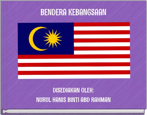 Front cover of 'BENDERA KEBANGSAAN' 