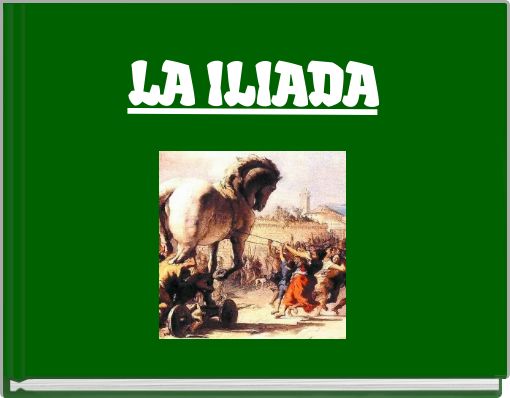 Front cover of 'LA ILIADA' 