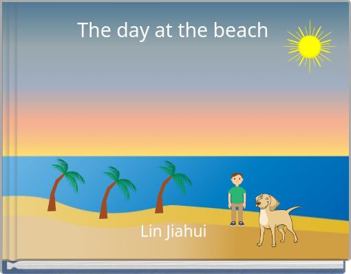 Front cover of 'The day at the beach' 